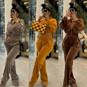 NEW Love Poem Velour Set – Chocolate Brown, Sold Out, Size L